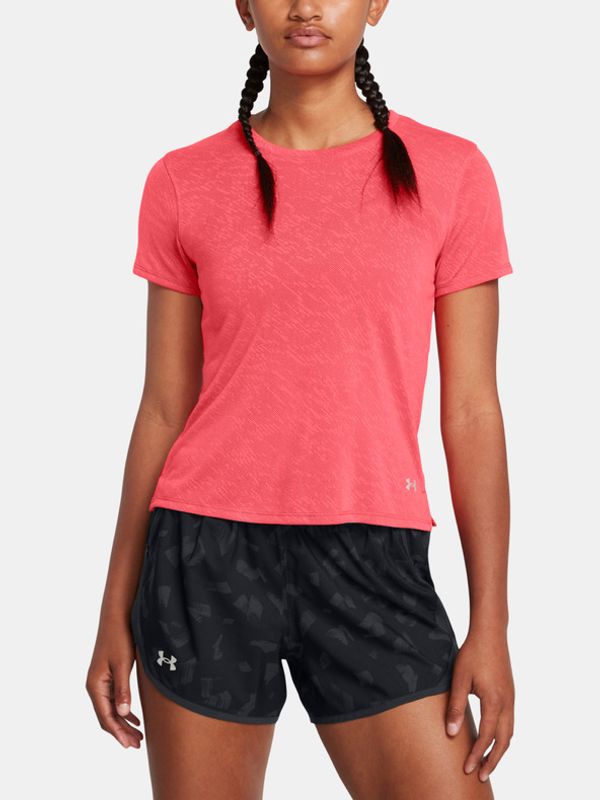 Under Armour Under Armour UA Launch Camo Shortsleeve Majica crvena