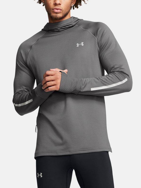 Under Armour Under Armour UA Launch Elite CW Hoody Majica dugih rukava siva