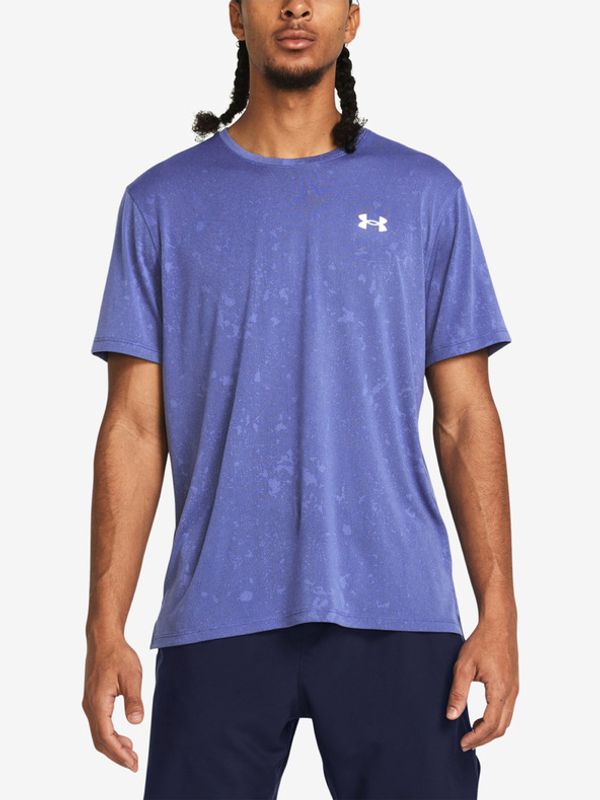 Under Armour Under Armour UA Launch Splatter SS Majica ljubičasta