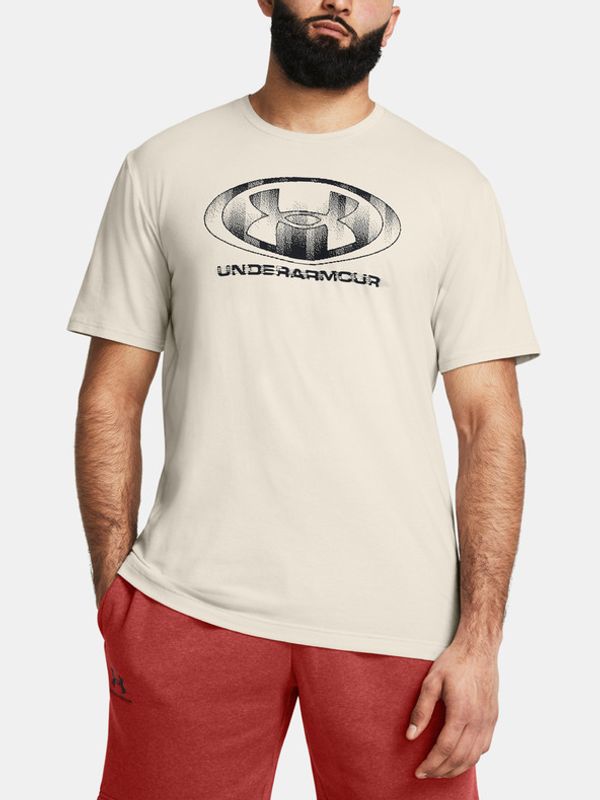 Under Armour Under Armour UA M Glitch Logo 60/40S SS Majica bijela