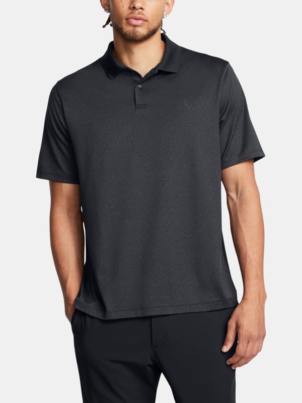 Under Armour Under Armour UA Matchplay Printed Polo Majica crna