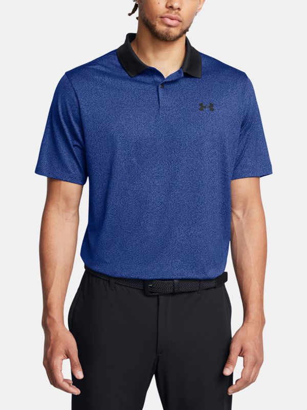 Under Armour Under Armour UA Matchplay Printed Polo majica plava