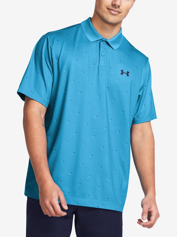 Under Armour Under Armour UA Perf 3.0 Printed Polo majica plava