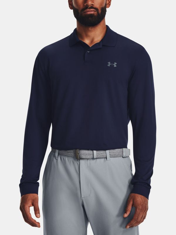 Under Armour Under Armour UA Performance 3.0 LS Polo majica plava