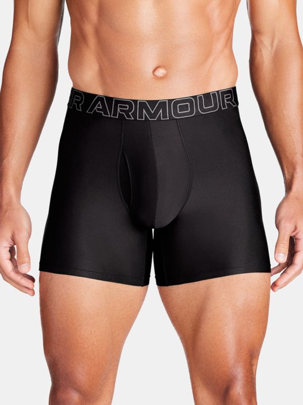 Under Armour Under Armour UA Performance Tech 6in 3-pack Bokserice crna
