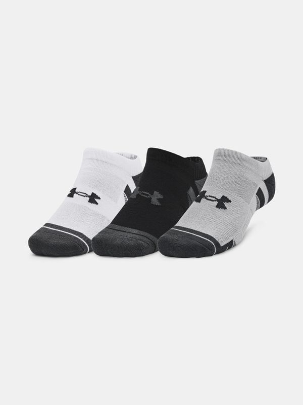 Under Armour Under Armour UA Performance Tech NS 3-pack Čarape siva