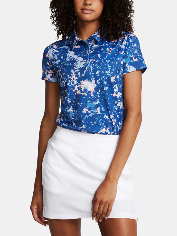 Under Armour Under Armour UA Playoff 3.0 Printed Polo Majica plava