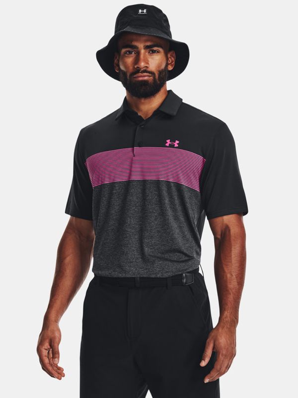 Under Armour Under Armour UA Playoff 3.0 Stripe Polo majica crna