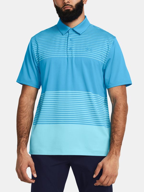 Under Armour Under Armour UA Playoff 3.0 Stripe Polo majica plava