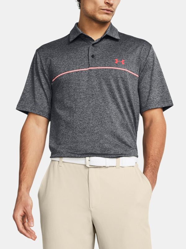Under Armour Under Armour UA Playoff 3.0 Stripe Polo majica siva