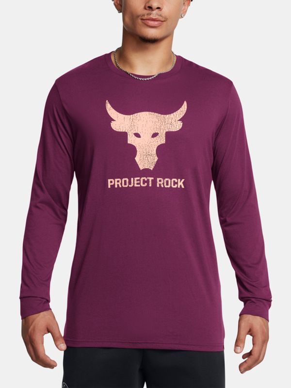 Under Armour Under Armour UA Project Rock Brahma Bull Majica ljubičasta