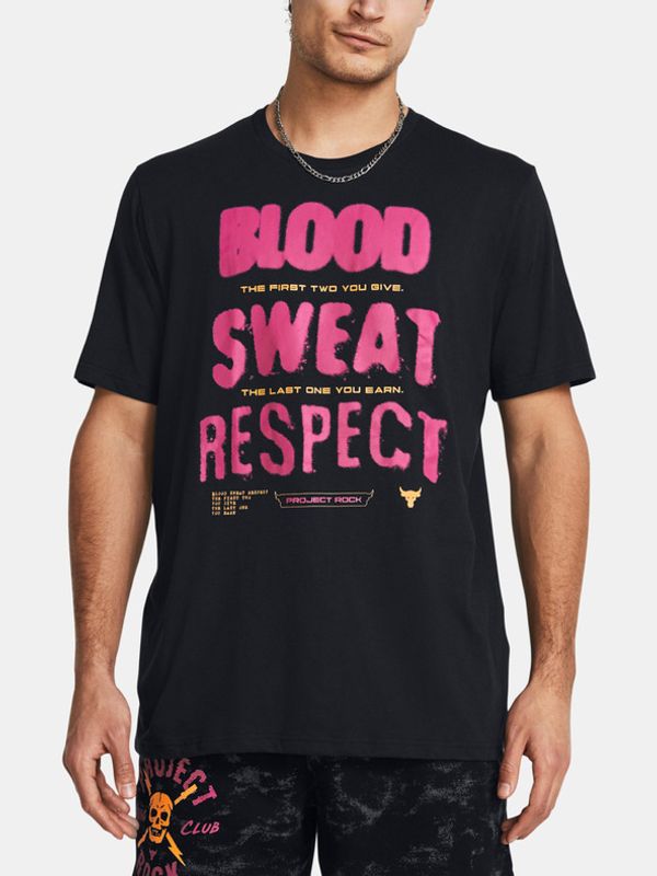 Under Armour Under Armour UA Project Rock BSR Graphic Majica crna