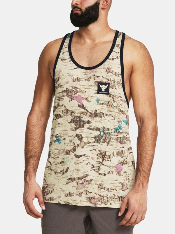 Under Armour Under Armour UA Project Rock Camo Grphc Majica bez rukava smeđa