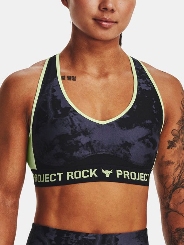 Under Armour Under Armour UA Project Rock Crssbk Bra Print Sportski Grudnjak crna
