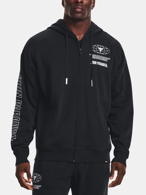 Under Armour Under Armour UA Project Rock Dsrpt Rvl Flc FZ Majica dugih rukava crna