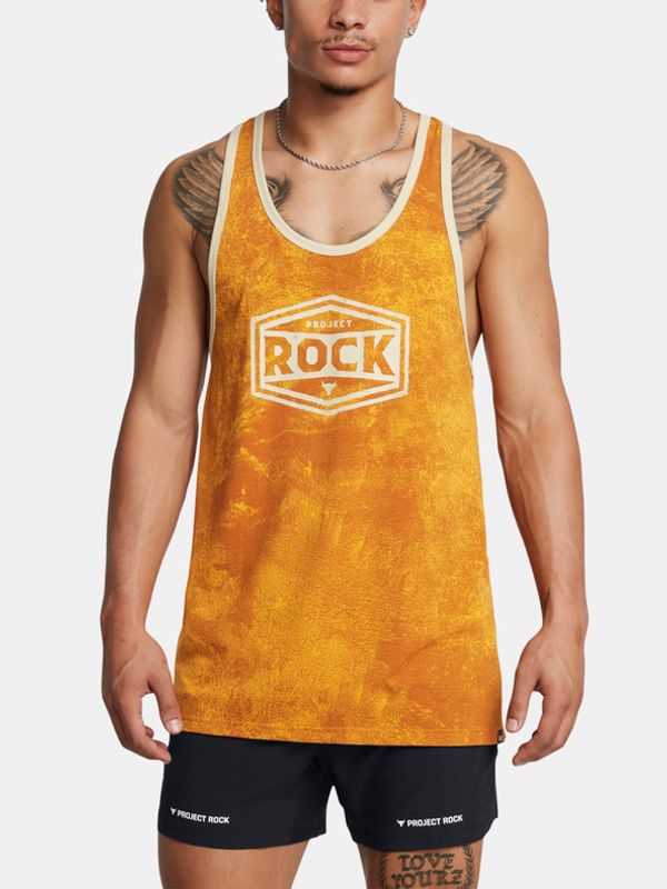 Under Armour Under Armour UA Project Rock Racer Tools Majica bez rukava žuta