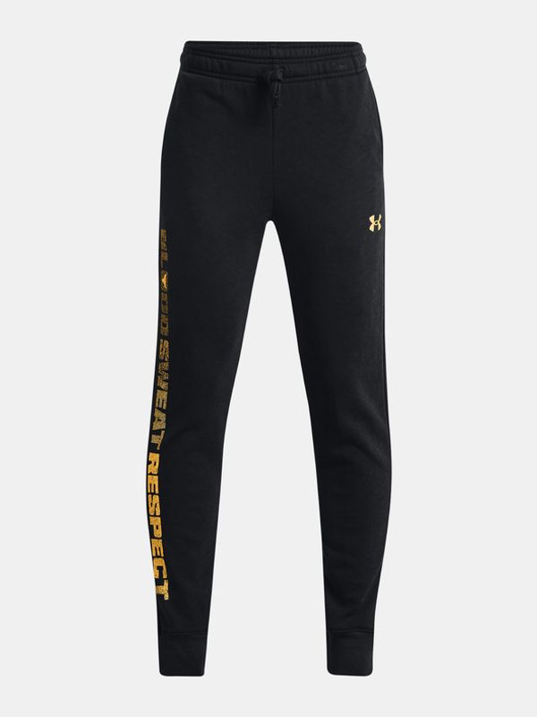 Under Armour Under Armour UA Project Rock Rival Fleece Trenirka dječja donji dio crna