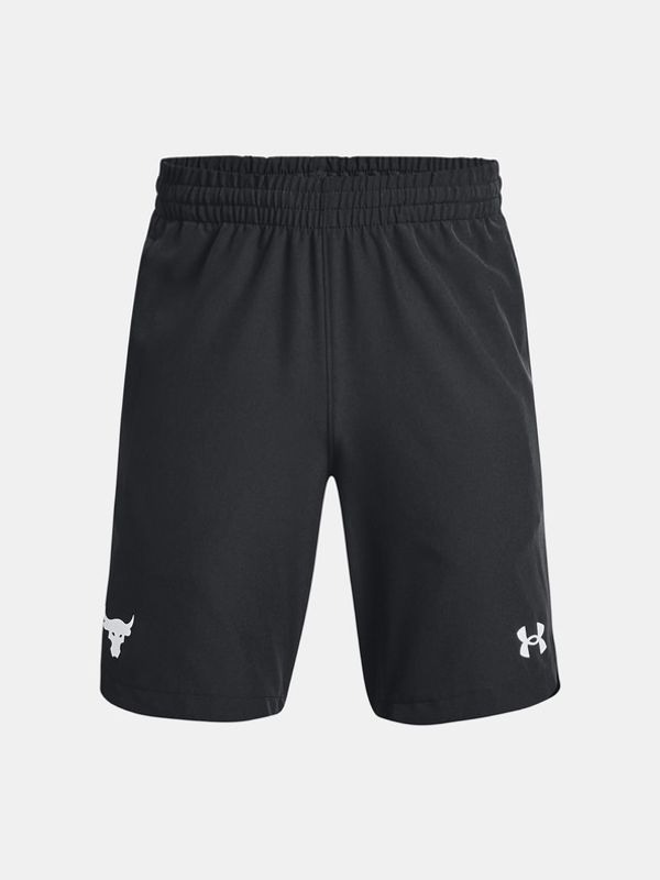 Under Armour Under Armour UA Project Rock Woven Kratke hlače dječje crna