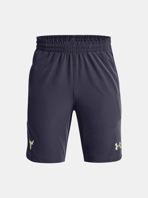 Under Armour Under Armour UA Project Rock Woven Kratke hlače dječje siva