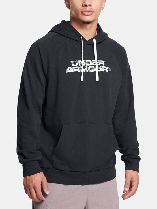 Under Armour Under Armour UA Rival Flc Txtr CG Hoodie Majica dugih rukava crna