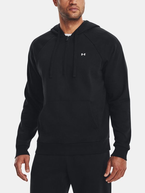 Under Armour Under Armour UA Rival Fleece 1/2 Zip HD-BLK Majica dugih rukava crna