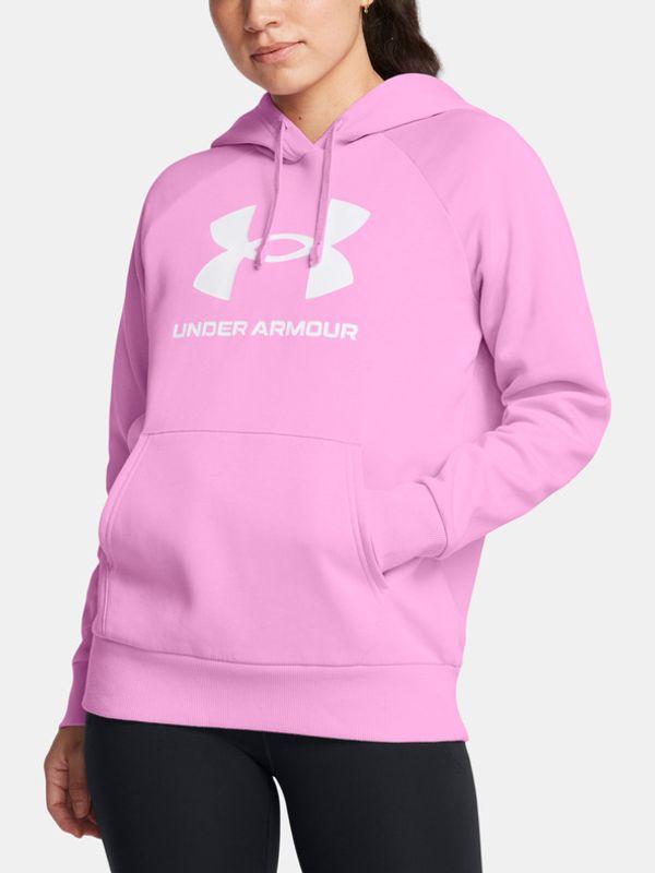 Under Armour Under Armour UA Rival Fleece Big Logo Hdy Majica dugih rukava ružičasta