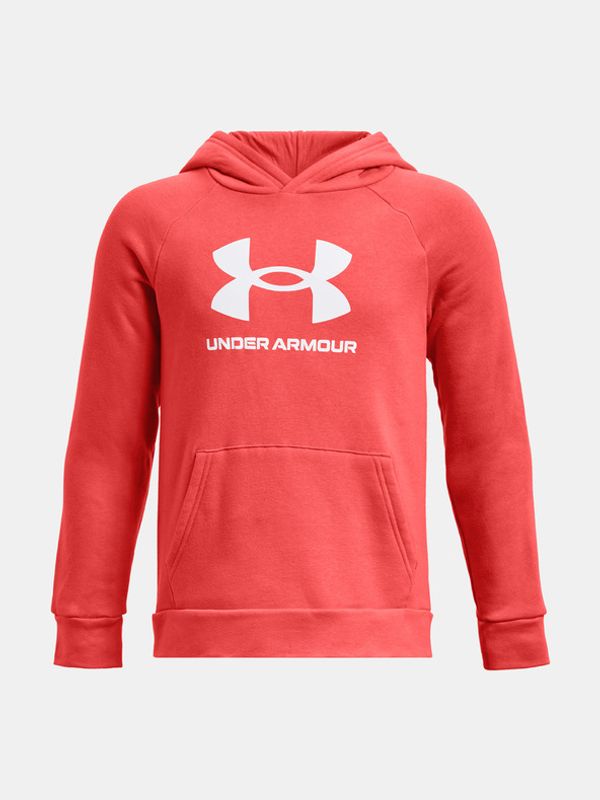 Under Armour Under Armour UA Rival Fleece BL Hoodie Trenirka (gornji dio) dječja crvena