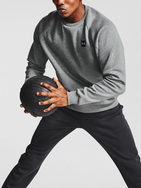 Under Armour Under Armour UA Rival Fleece Crew - šedá Majica dugih rukava siva