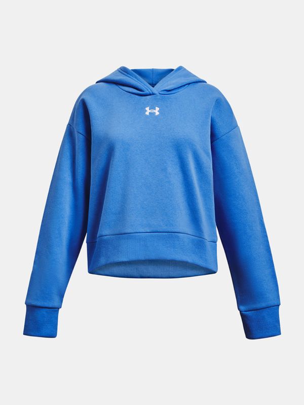 Under Armour Under Armour UA Rival Fleece Crop Hoodie Trenirka (gornji dio) dječja plava