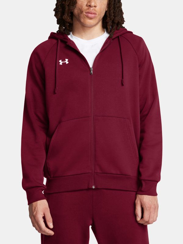 Under Armour Under Armour UA Rival Fleece FZ Hoodie Majica dugih rukava crvena