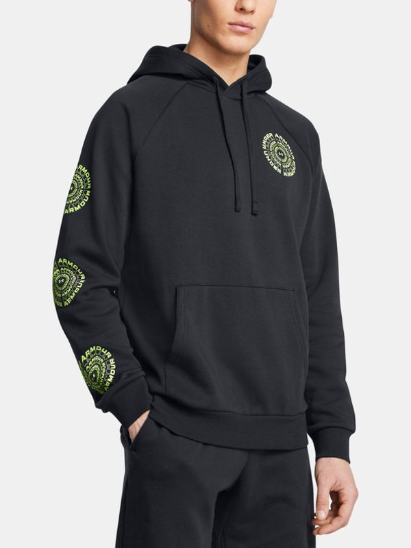 Under Armour Under Armour UA Rival Fleece HBR Logo HD Majica dugih rukava crna