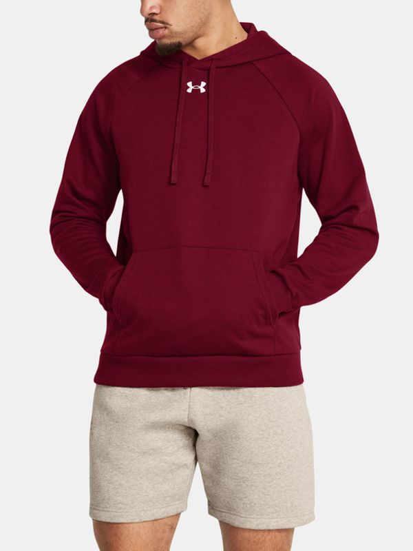 Under Armour Under Armour UA Rival Fleece Hoodie Majica dugih rukava crvena