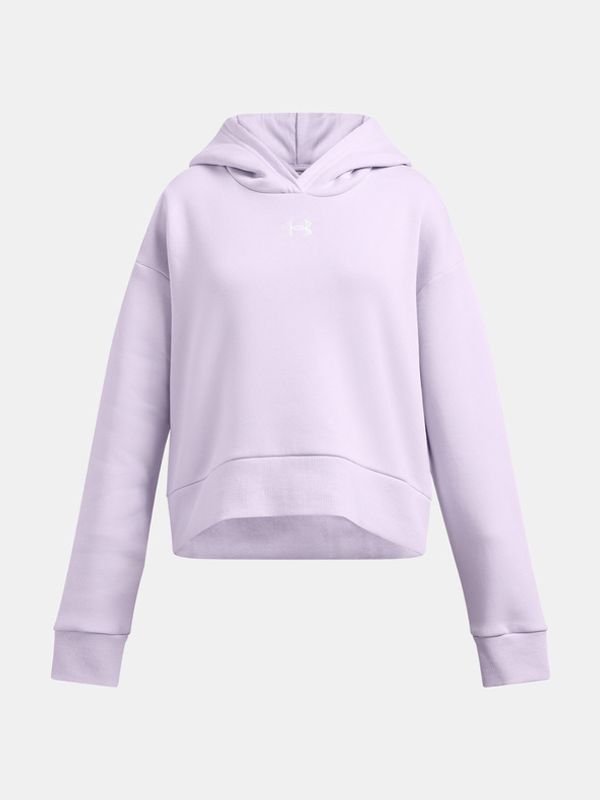 Under Armour Under Armour UA Rival Fleece Hoodie Trenirka (gornji dio) dječja ljubičasta