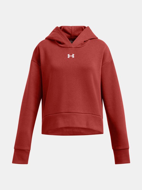 Under Armour Under Armour UA Rival Fleece Hoodie Trenirka (gornji dio) dječja narančasta