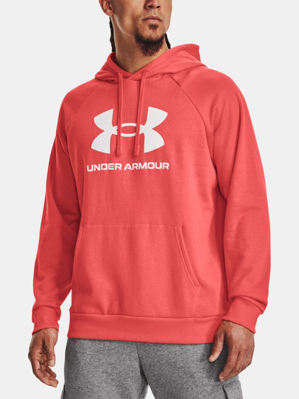 Under Armour Under Armour UA Rival Fleece Logo HD Majica dugih rukava crvena