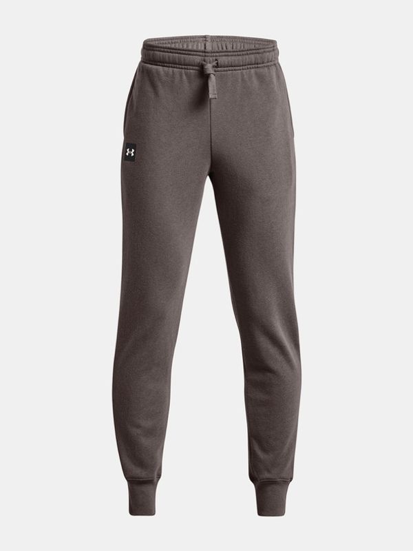 Under Armour Under Armour UA Rival Fleece Trenirka dječja donji dio smeđa