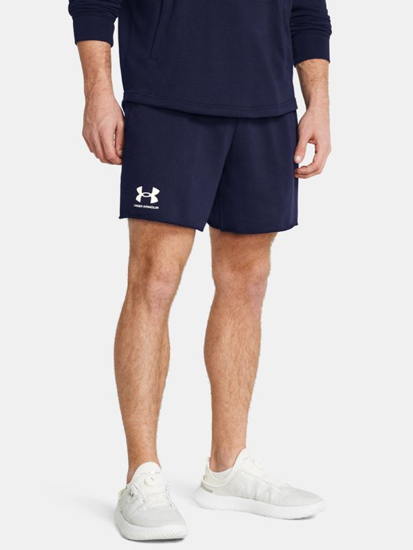 Under Armour Under Armour UA Rival Terry 6in Kratke hlače plava