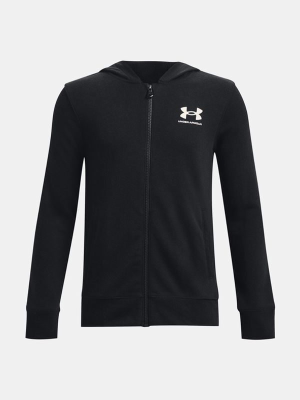 Under Armour Under Armour UA Rival Terry FZ Hoodie Trenirka (gornji dio) dječja crna