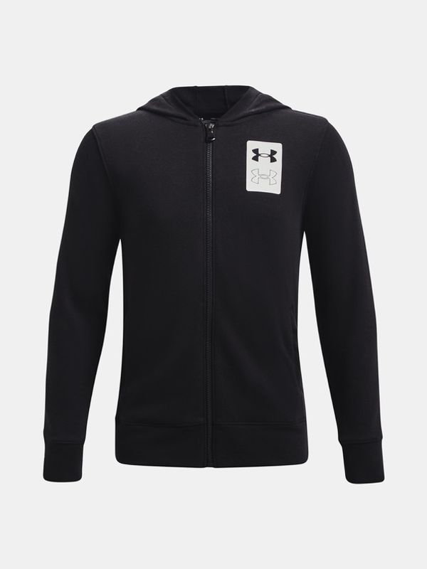Under Armour Under Armour UA Rival Terry FZ Hoodie Trenirka (gornji dio) dječja crna