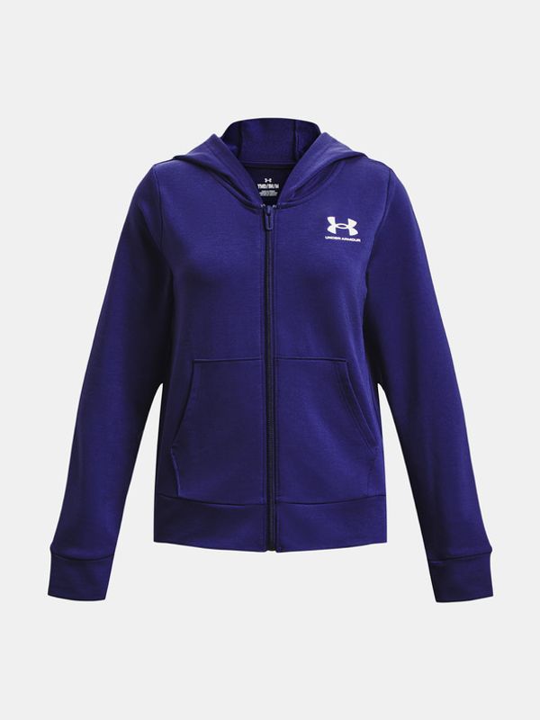 Under Armour Under Armour UA Rival Terry FZ Hoodie Trenirka (gornji dio) dječja plava
