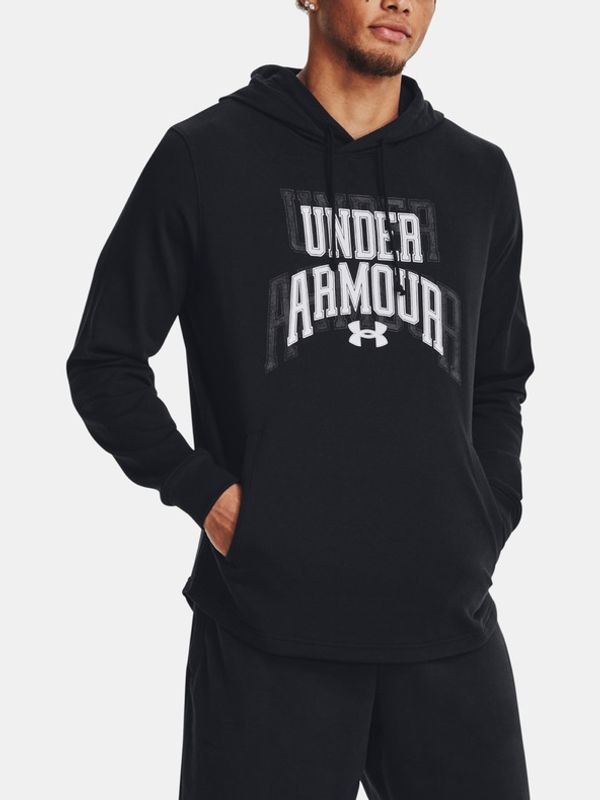 Under Armour Under Armour UA Rival Terry Graphic HD Majica dugih rukava crna