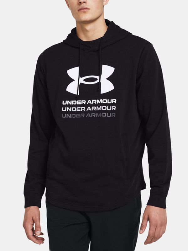 Under Armour Under Armour UA Rival Terry Graphic Hood Majica dugih rukava crna