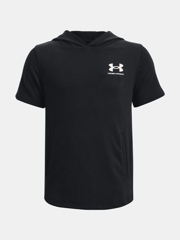 Under Armour Under Armour UA Rival Terry SS Hoodie Trenirka (gornji dio) dječja crna