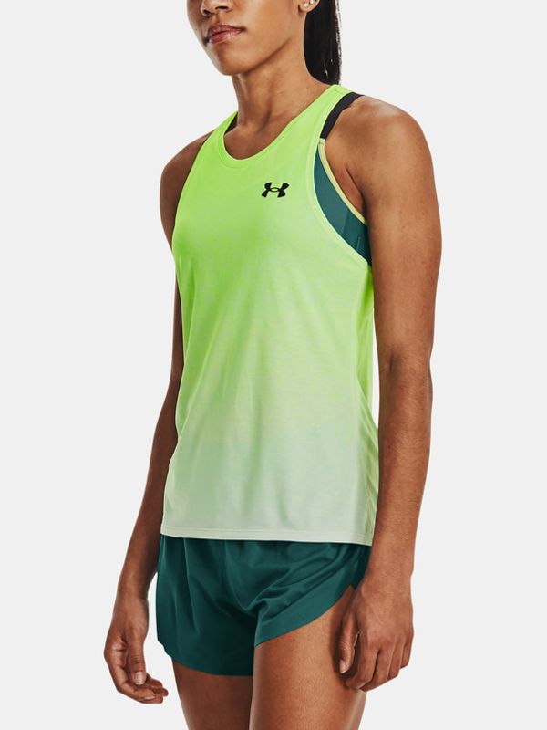 Under Armour Under Armour UA Rush Cicada Singlet Majica bez rukava zelena