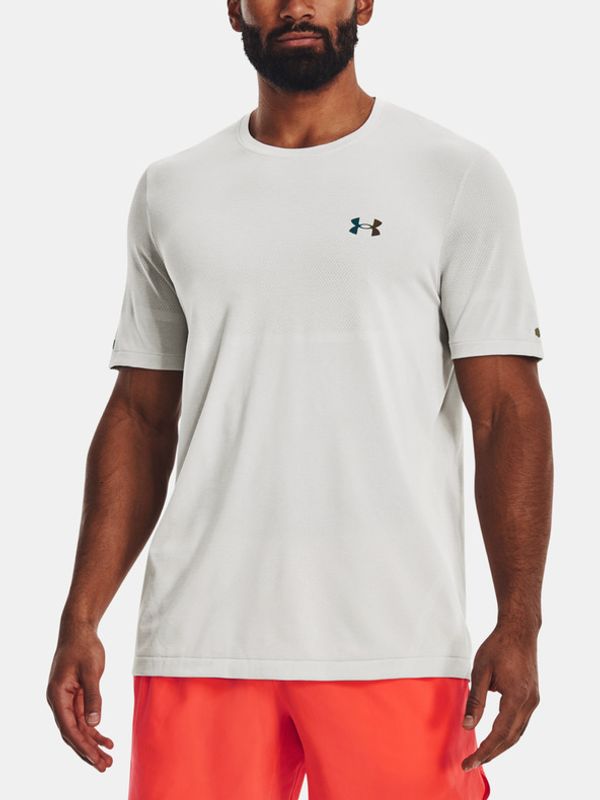 Under Armour Under Armour UA Rush Seamless Legacy SS Majica bijela