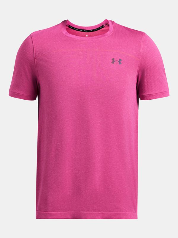 Under Armour Under Armour UA Rush Seamless Wordmark SS Majica ružičasta