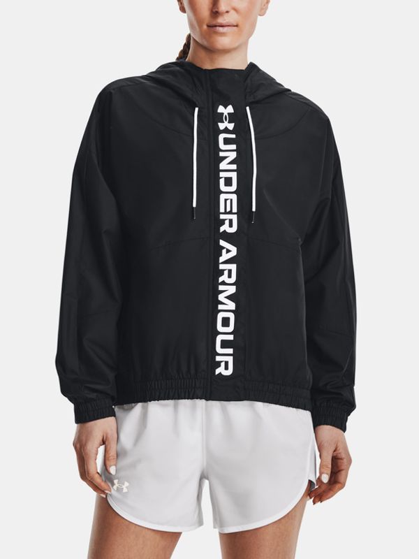 Under Armour Under Armour UA Rush Woven FZ Jakna crna