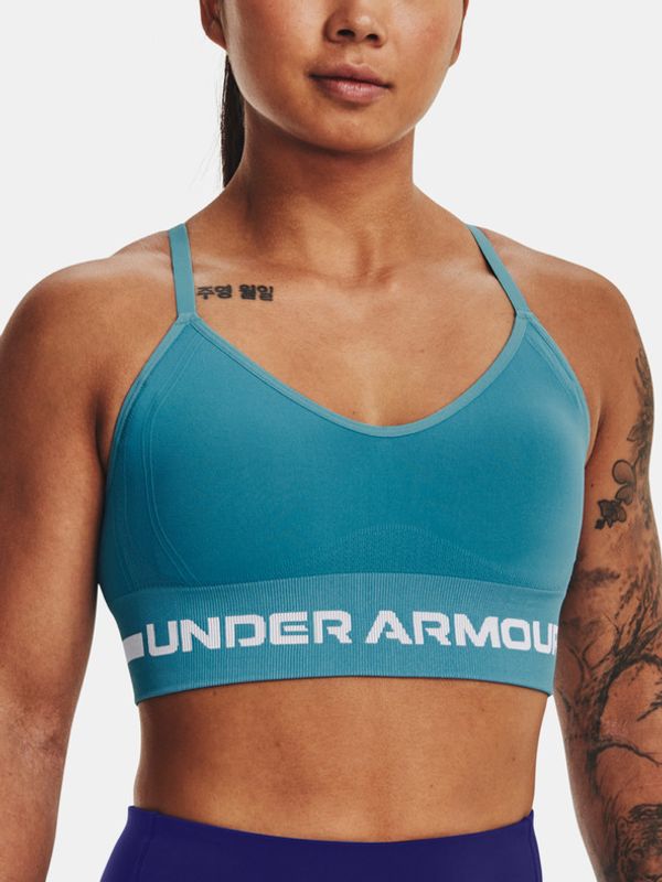 Under Armour Under Armour UA Seamless Low Long Sportski Grudnjak plava