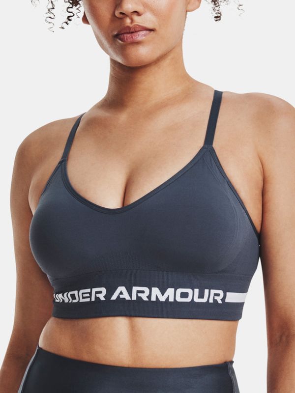 Under Armour Under Armour UA Seamless Low Long Sportski Grudnjak siva