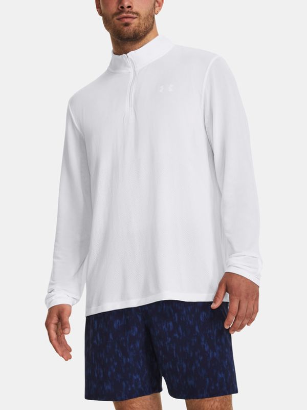 Under Armour Under Armour UA Seamless Stride 1/4 Zip Majica bijela
